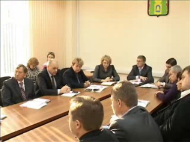 Совещание в администрации Совещание в администрации